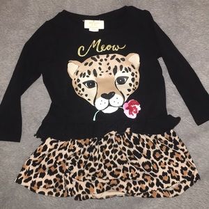 Kate Spade Girls Cheetah Outfit